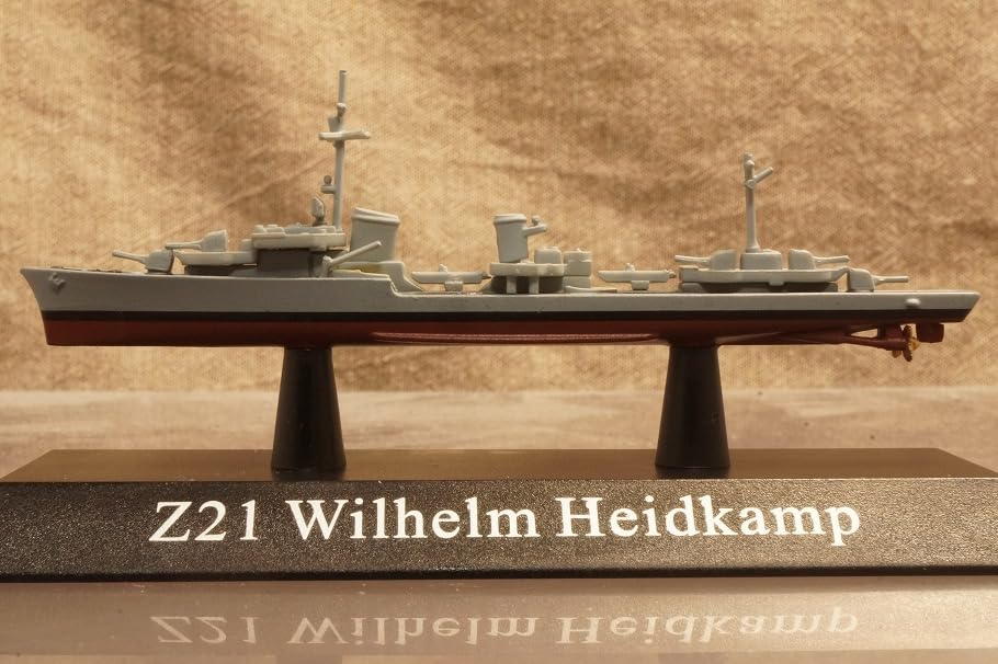 Amazon.co.jp: ドイツ海軍 駆逐艦 Z21 ヴィルヘルム・ハイドカンプ 1